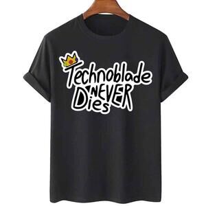 Technoblade Never Dies Design Meme Tribute Gaming Fan Graphic Collector T Shirt